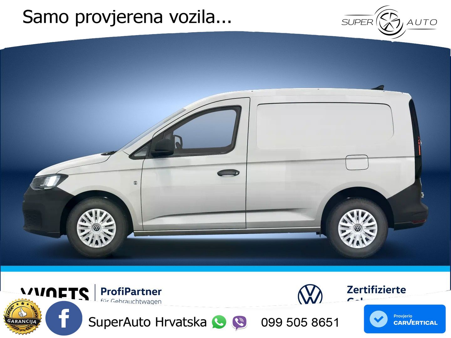 Volkswagen Caddy Cargo 2,0 l TDI 5 Jahre Herstellergarantie 102 KS