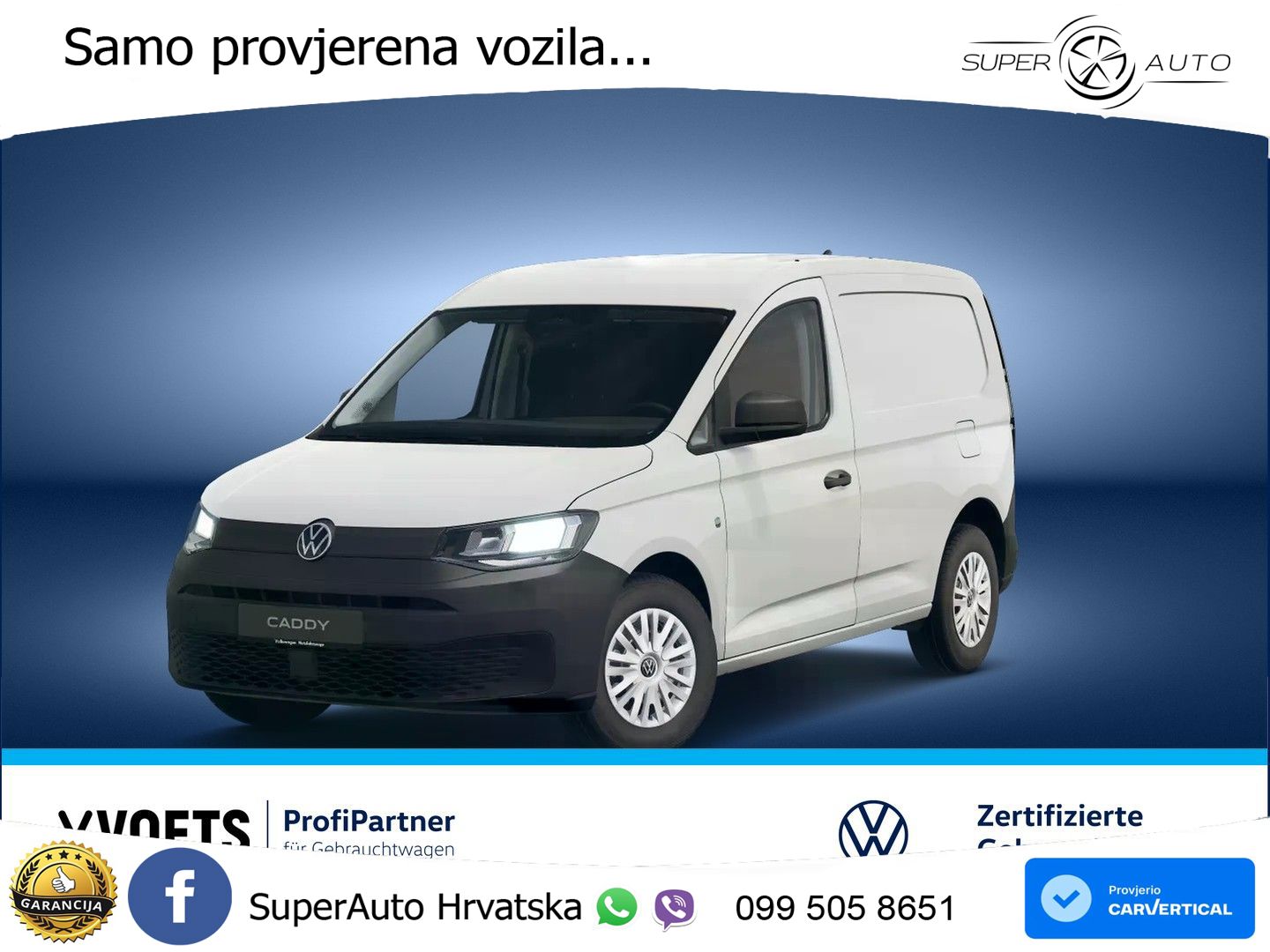 Volkswagen Caddy Cargo 2,0 l TDI 5 Jahre Herstellergarantie 102 KS