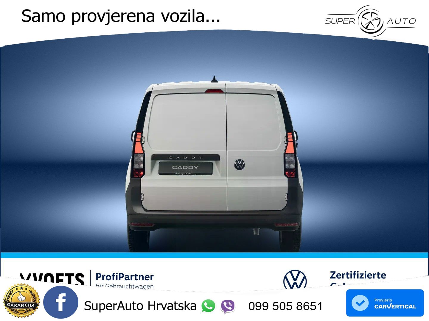 Volkswagen Caddy Cargo 2,0 l TDI 5 Jahre Herstellergarantie 102 KS