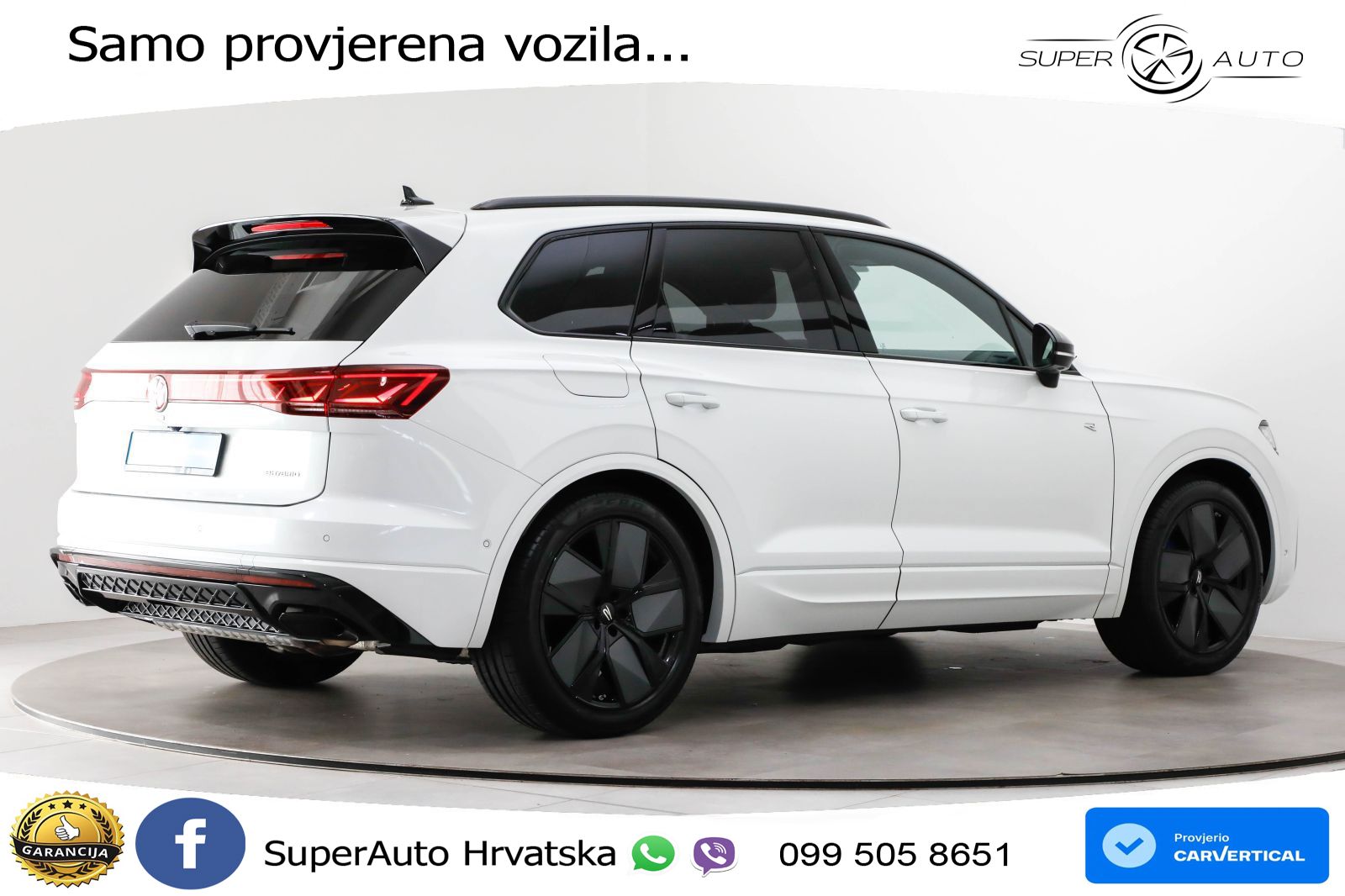 Volkswagen Touareg R 3.0 V6 TFSI (462 KS) 4MOTION Tiptronic ZRAČNI+ACC+4xGR SJED+KAM
