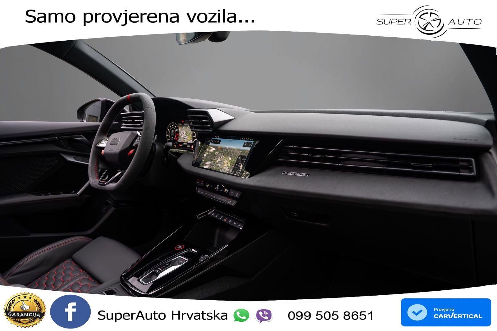 Audi RS3 Sedan 2.5 TFSI (400 KS) quattro S tronic LED+GR SJED+ACC