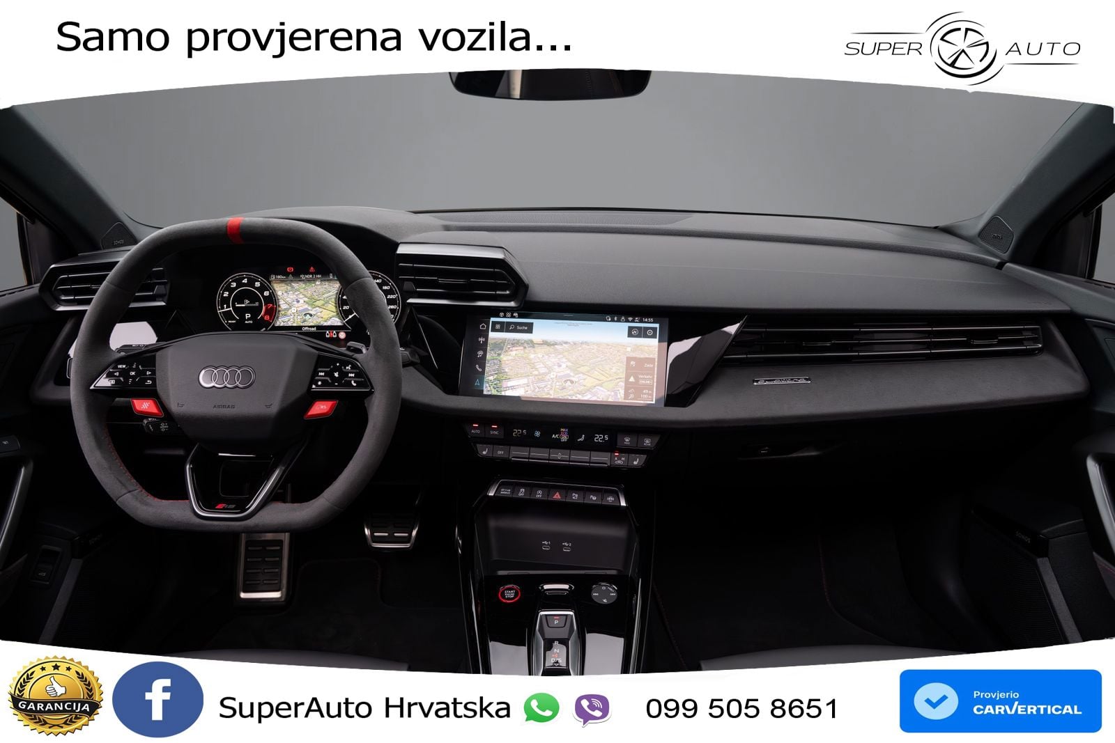 Audi RS3 Sedan 2.5 TFSI (400 KS) quattro S tronic LED+GR SJED+ACC
