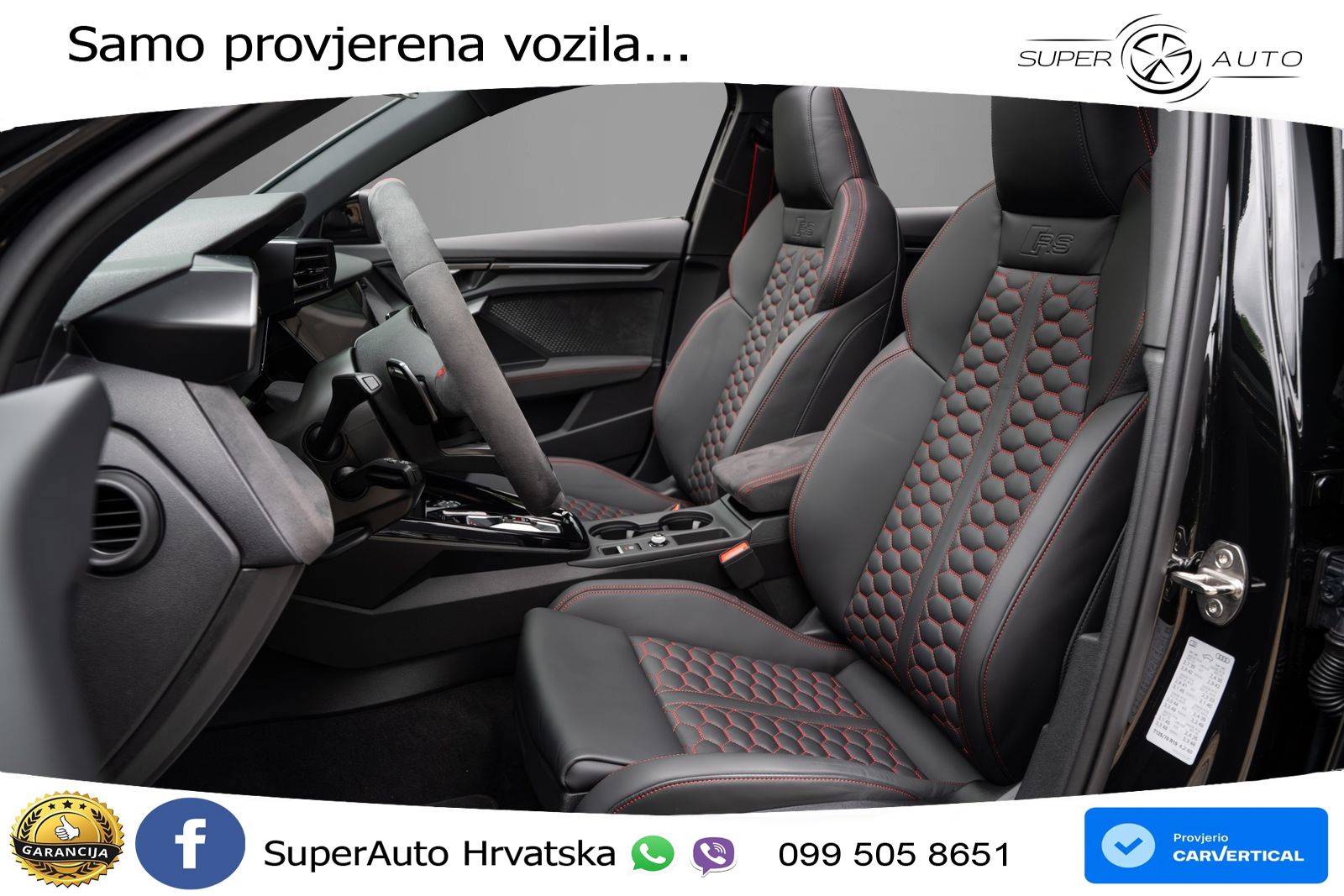 Audi RS3 Sedan 2.5 TFSI (400 KS) quattro S tronic LED+GR SJED+ACC