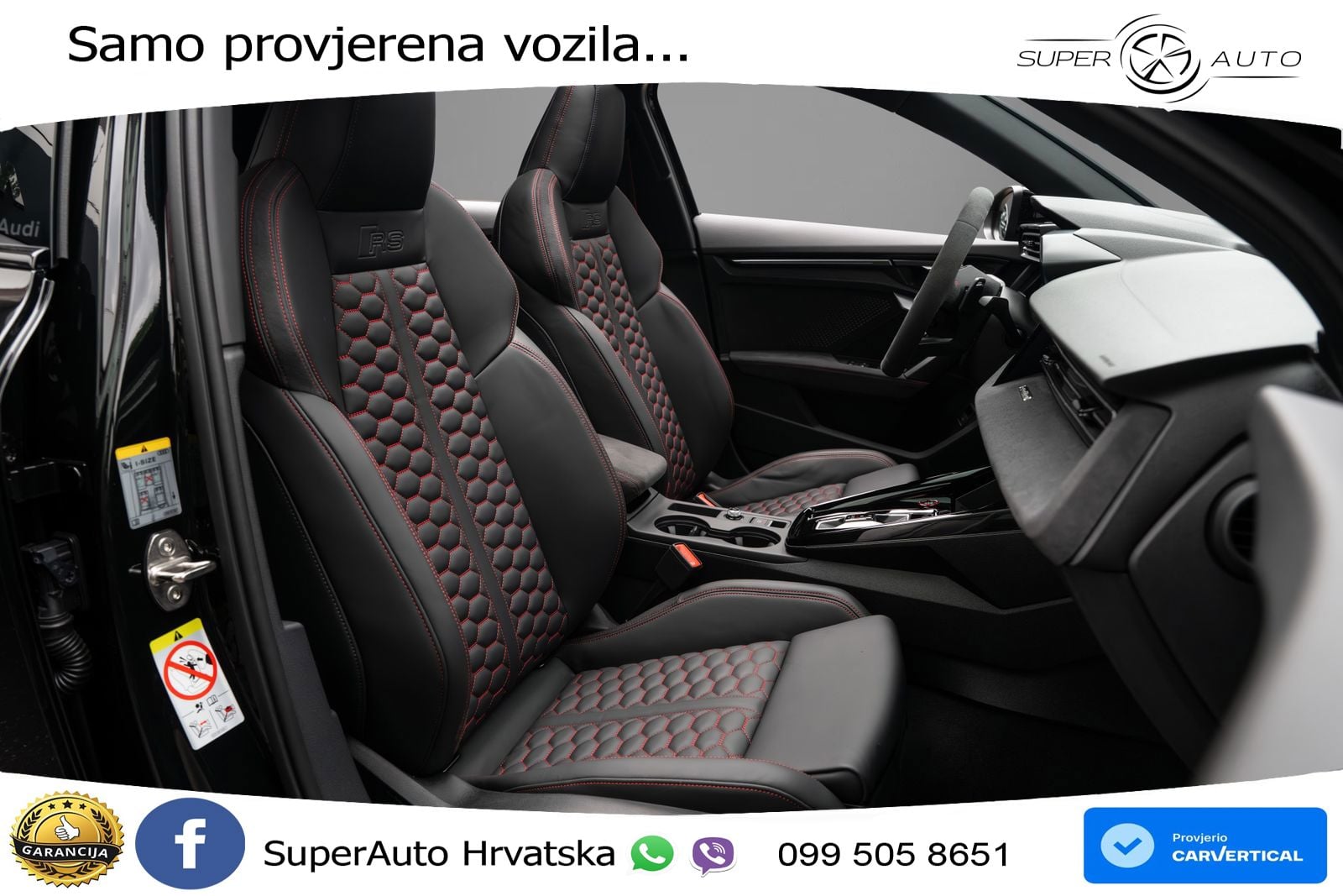 Audi RS3 Sedan 2.5 TFSI (400 KS) quattro S tronic LED+GR SJED+ACC