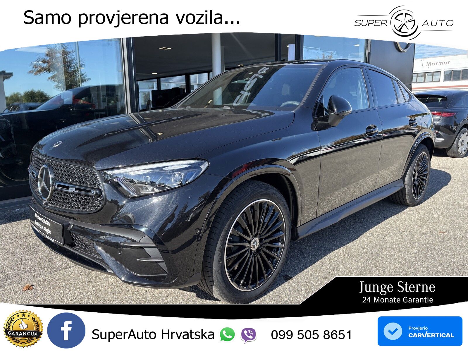 Mercedes GLC Coupe 450d (367 KS) 4MATIC 9G-TRONIC AMG ACC+HEAD+GR SJED+360+PANO