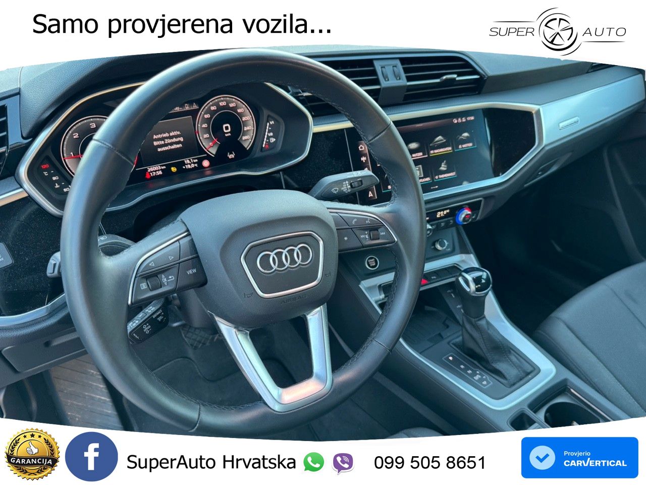 Audi Q3 40 TDI (200 KS) quattro S tronic advanced LED+GR SJED+ACC