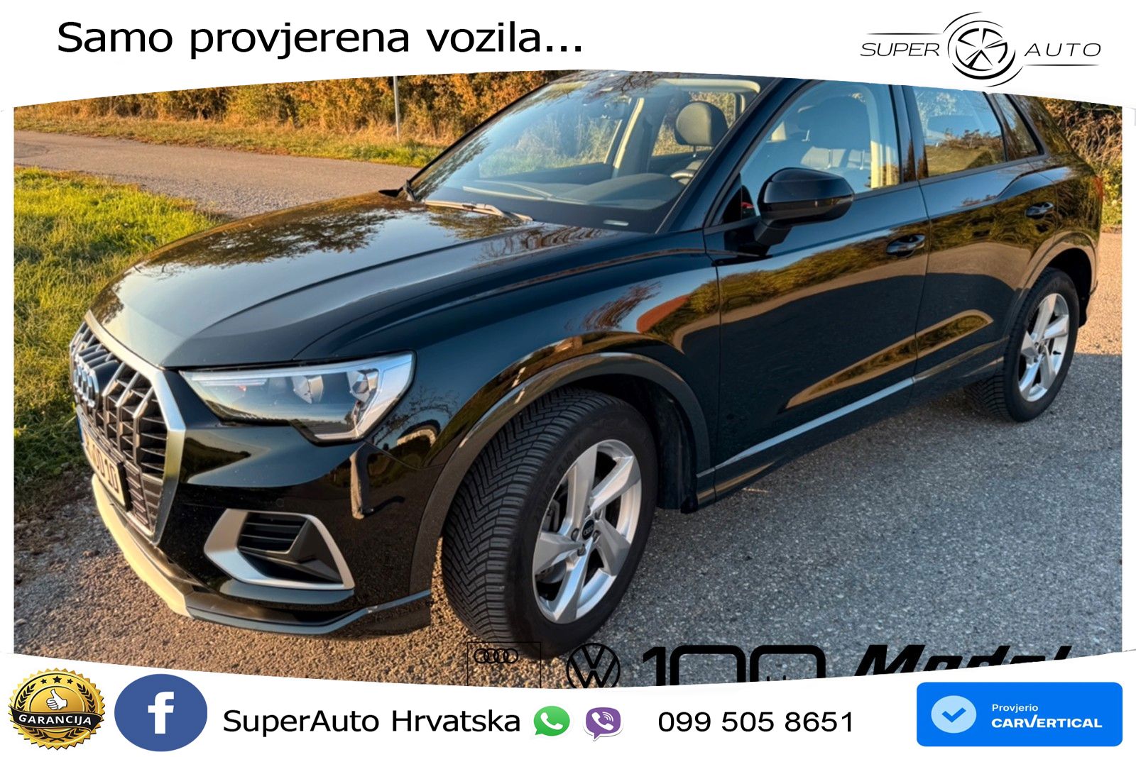 Audi Q3 40 TDI (200 KS) quattro S tronic advanced LED+GR SJED+ACC