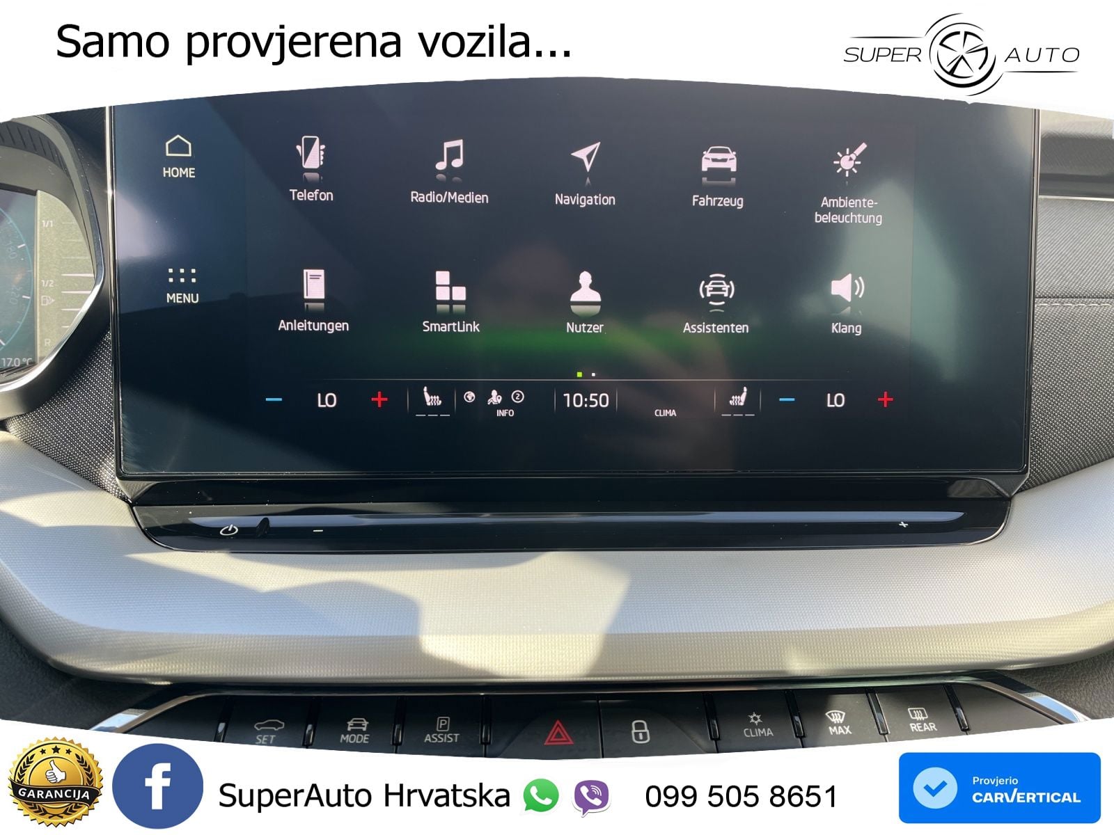 Škoda Octavia Combi 2.0 TDI (150 KS) DSG LED+GR SJED+ACC