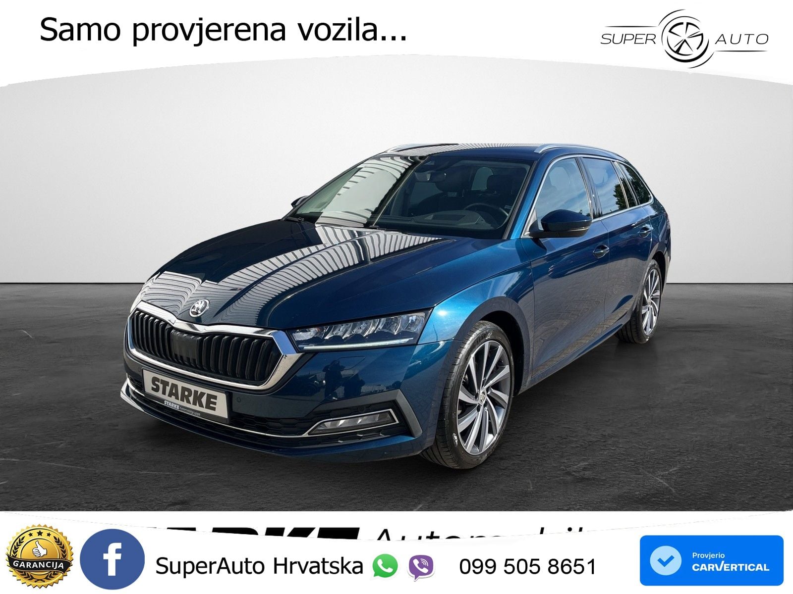 Škoda Octavia Combi 2.0 TDI (150 KS) DSG LED+GR SJED+ACC