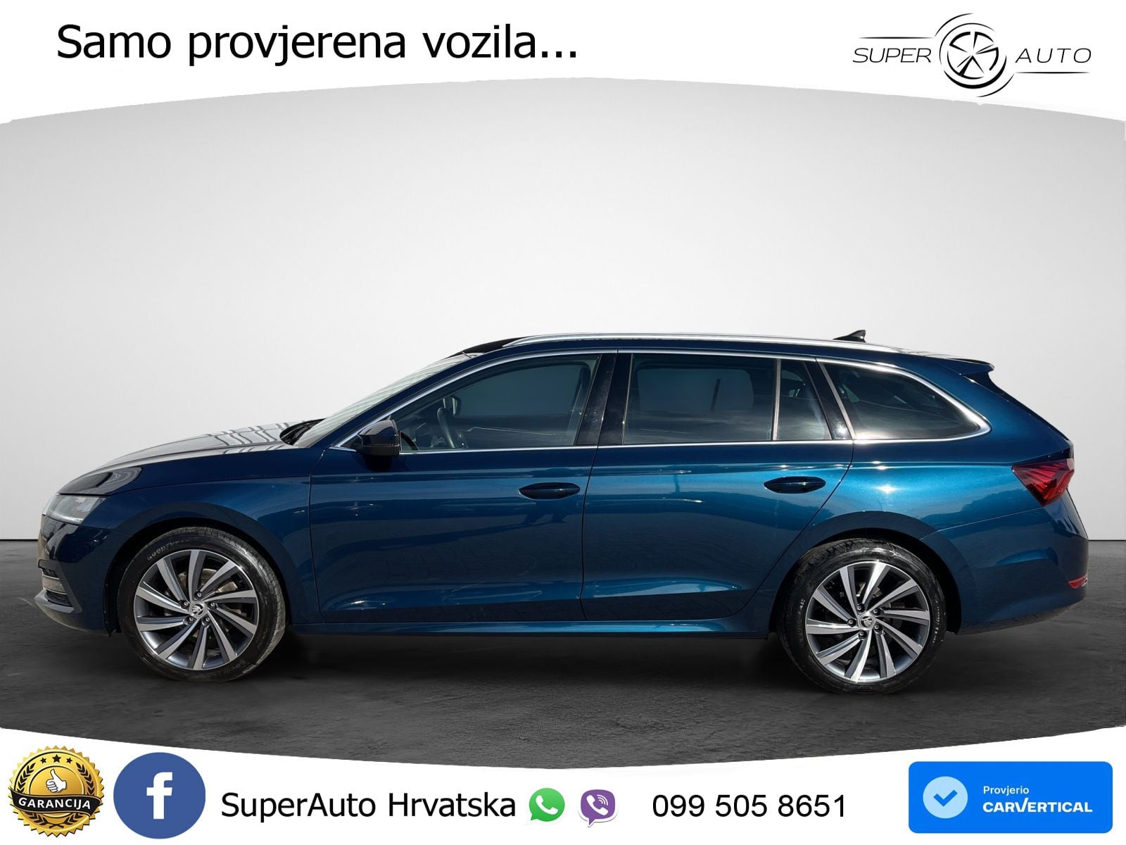 Škoda Octavia Combi 2.0 TDI (150 KS) DSG LED+GR SJED+ACC