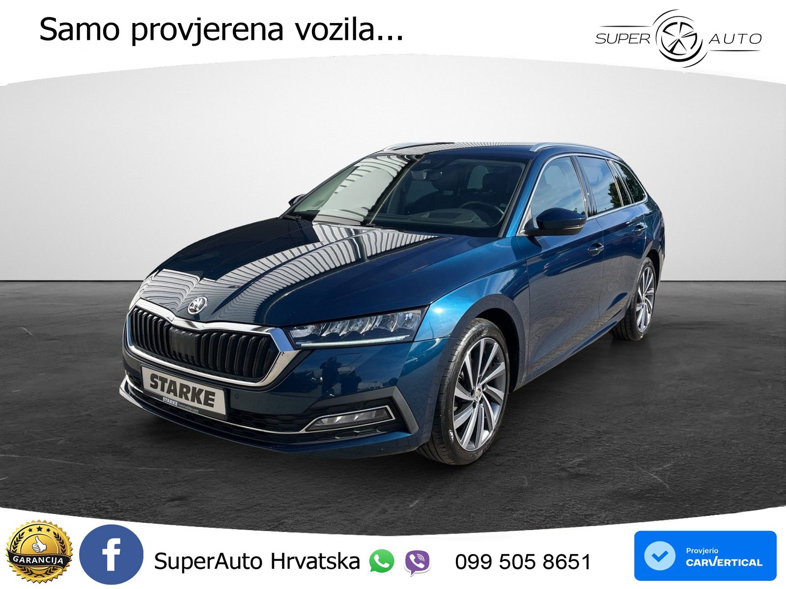 Škoda Octavia Combi 2.0 TDI (150 KS) DSG LED+GR SJED+ACC