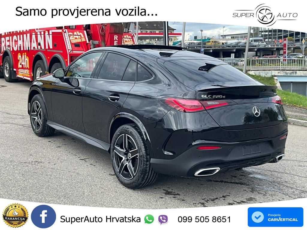 Mercedes GLC Coupe 220d (197 KS) 4MATIC 9G-TRONIC AMG ACC+GR SJED+360+PANO