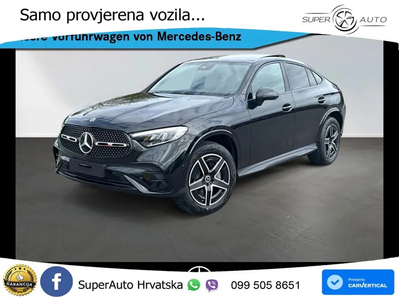 Mercedes GLC Coupe 220d (197 KS) 4MATIC 9G-TRONIC AMG ACC+GR SJED+360+PANO