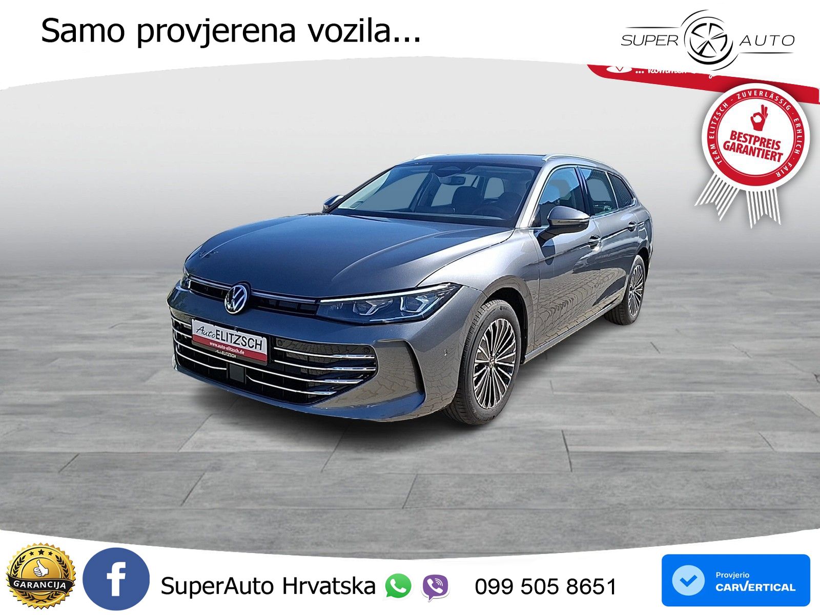Volkswagen Passat Variant 1.5 eTSI (150 KS) DSG Elegance LED+GR SJED+ACC