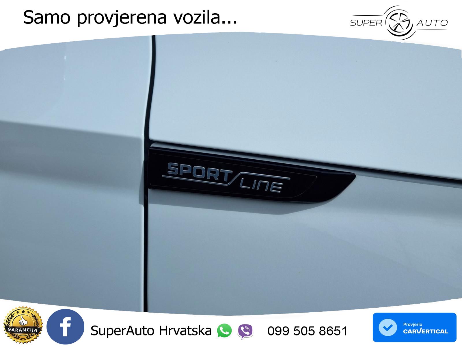 Škoda Octavia Combi 2.0 TDI (150 KS) DSG SportLine LED+GR SJED+ACC
