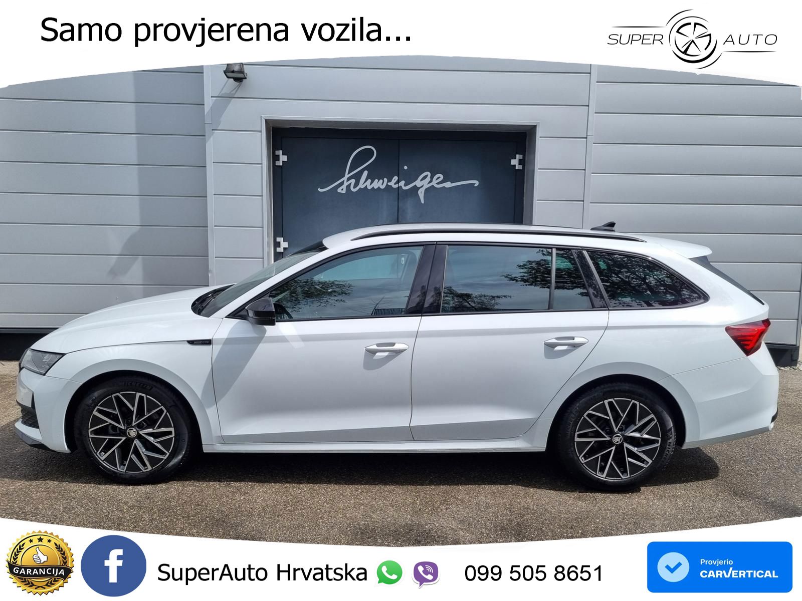 Škoda Octavia Combi 2.0 TDI (150 KS) DSG SportLine LED+GR SJED+ACC
