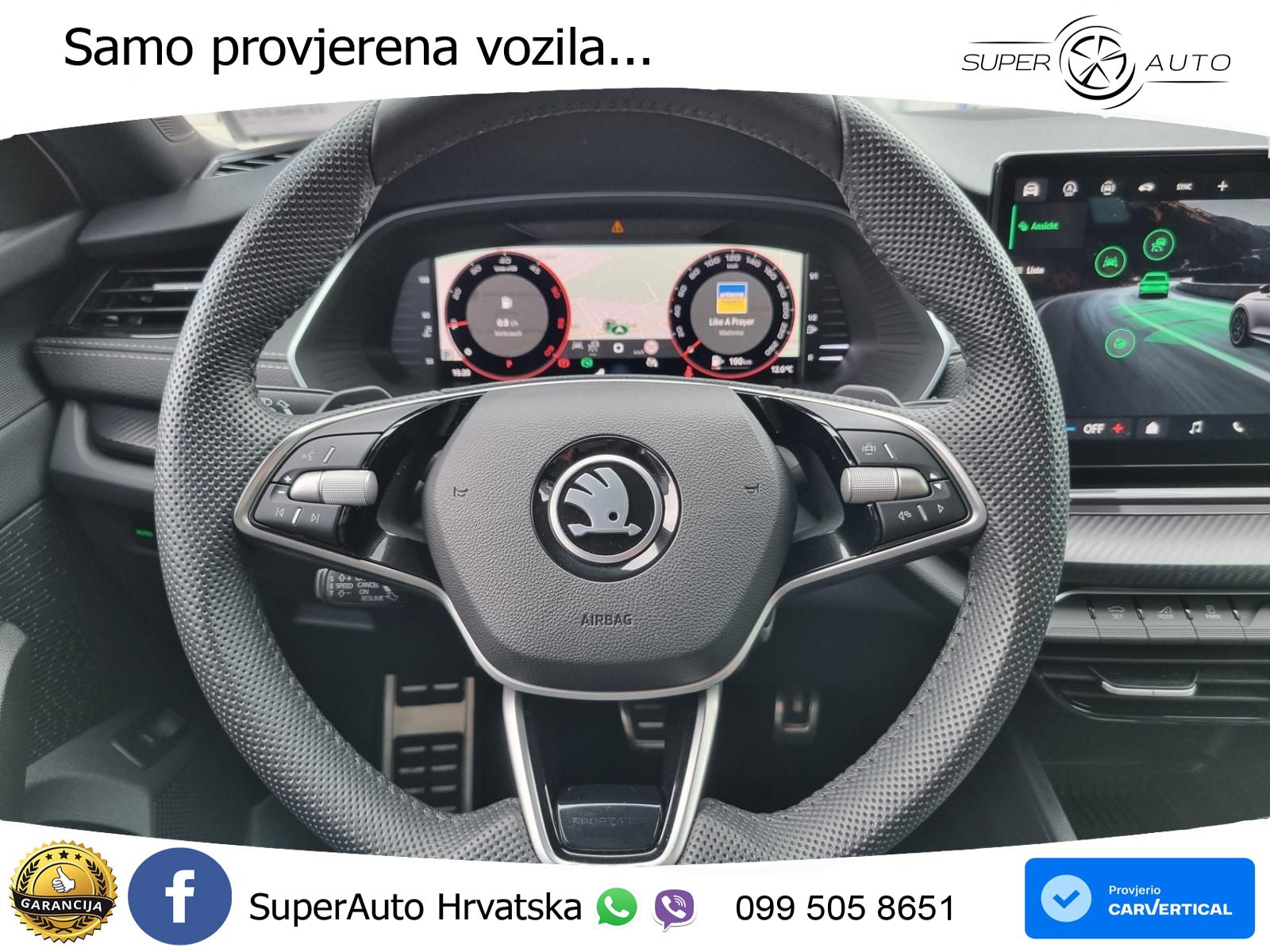 Škoda Octavia Combi 2.0 TDI (150 KS) DSG SportLine LED+GR SJED+ACC
