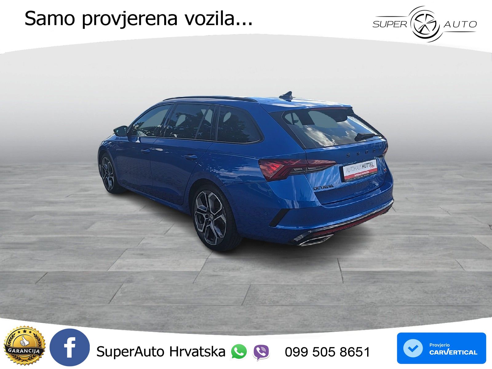 Škoda Octavia Combi RS 2.0 TDI (200 KS) 4x4 DSG MATRIX+GR SJED+KAM