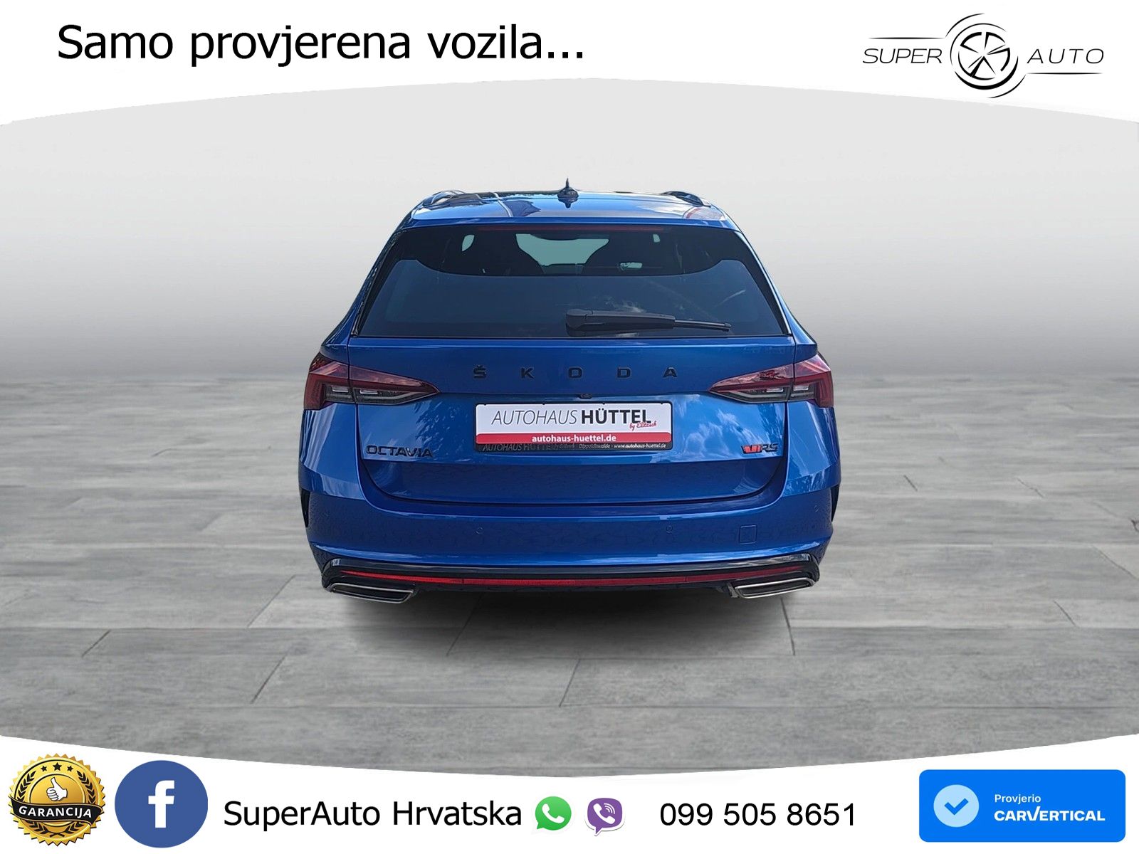Škoda Octavia Combi RS 2.0 TDI (200 KS) 4x4 DSG MATRIX+GR SJED+KAM