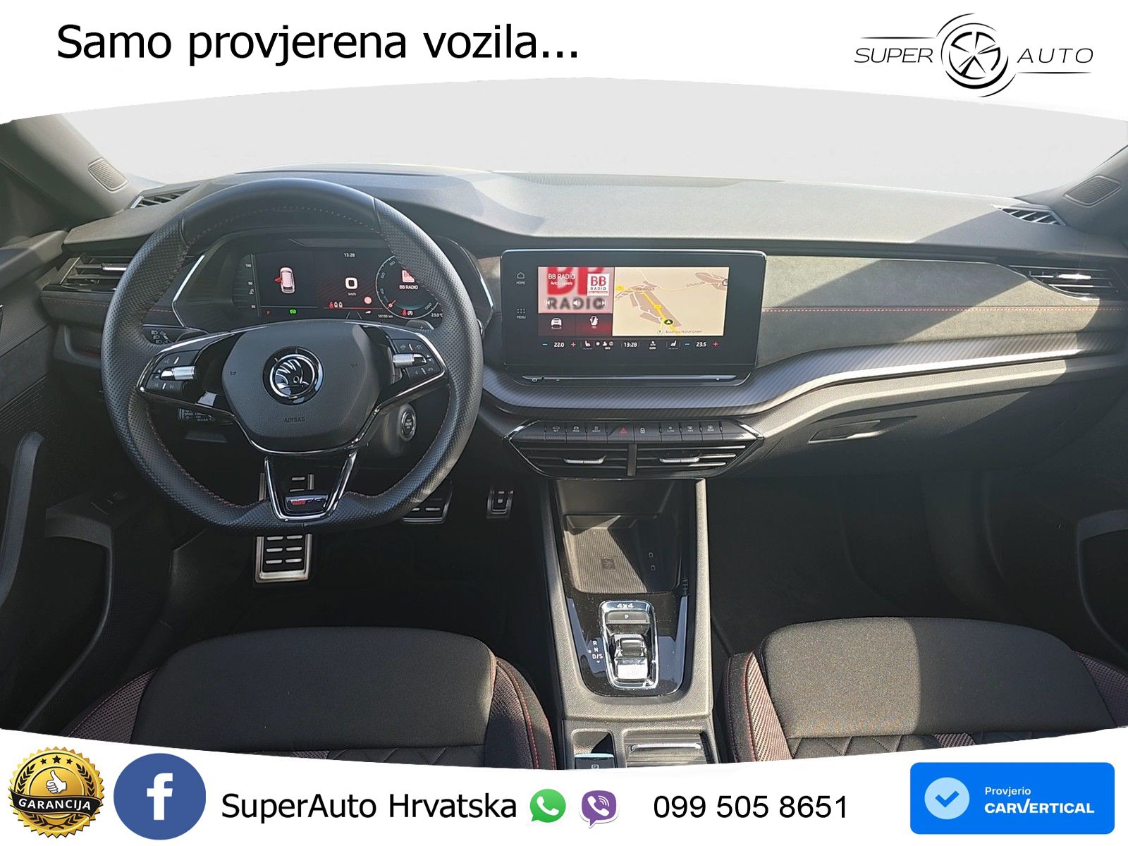 Škoda Octavia Combi RS 2.0 TDI (200 KS) 4x4 DSG MATRIX+GR SJED+KAM
