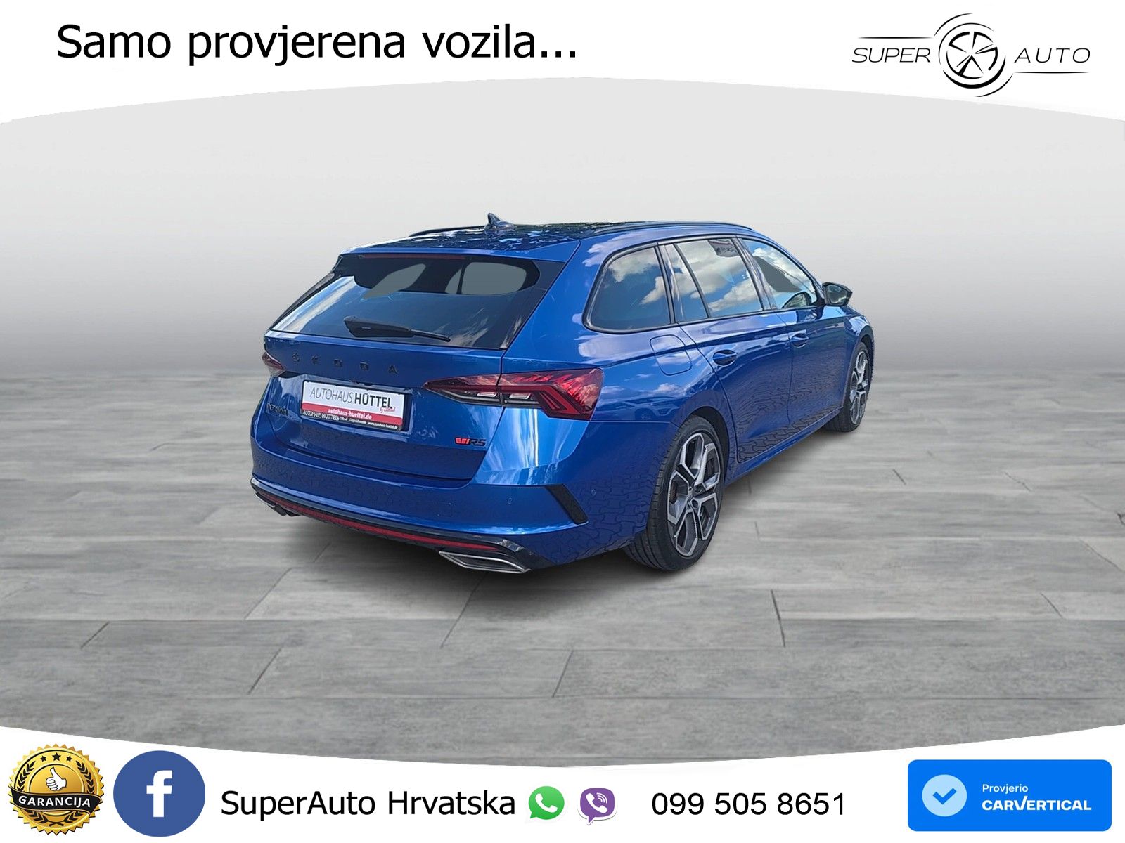 Škoda Octavia Combi RS 2.0 TDI (200 KS) 4x4 DSG MATRIX+GR SJED+KAM