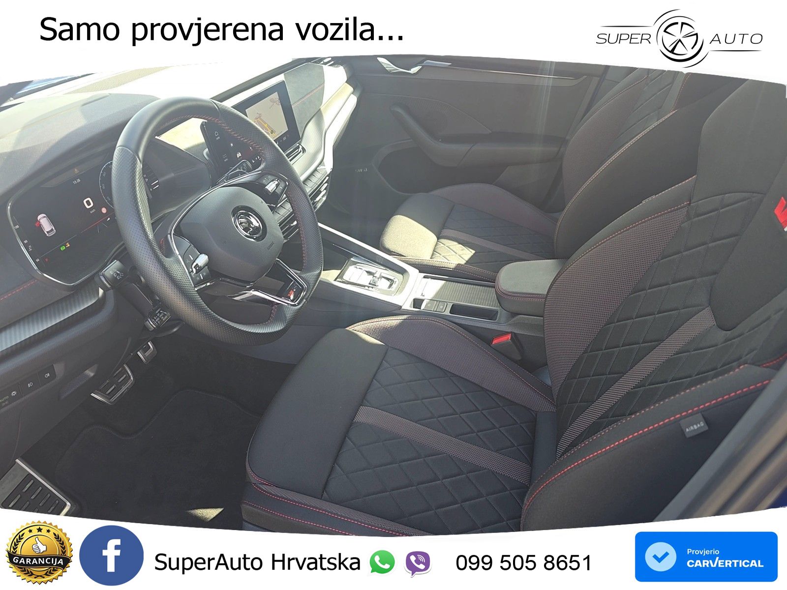 Škoda Octavia Combi RS 2.0 TDI (200 KS) 4x4 DSG MATRIX+GR SJED+KAM