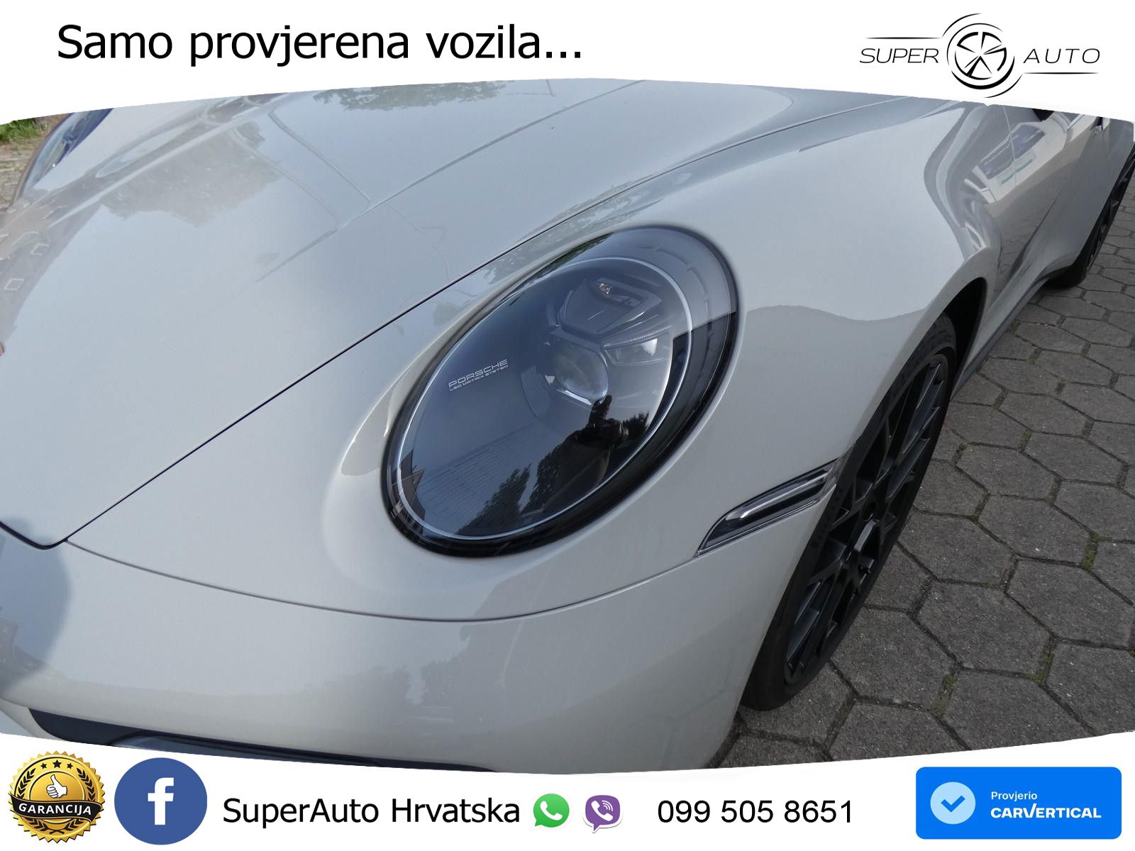 Porsche 911 Targa 4 GTS 3.0 (480 KS) PDK MATRIX+GR SJED+KAM