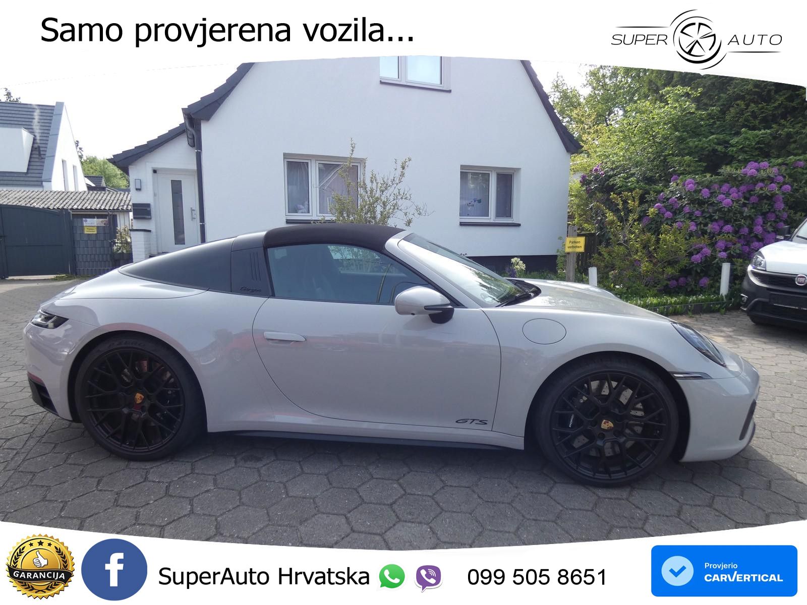 Porsche 911 Targa 4 GTS 3.0 (480 KS) PDK MATRIX+GR SJED+KAM