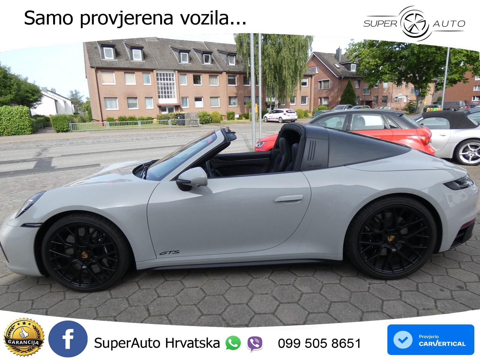 Porsche 911 Targa 4 GTS 3.0 (480 KS) PDK MATRIX+GR SJED+KAM