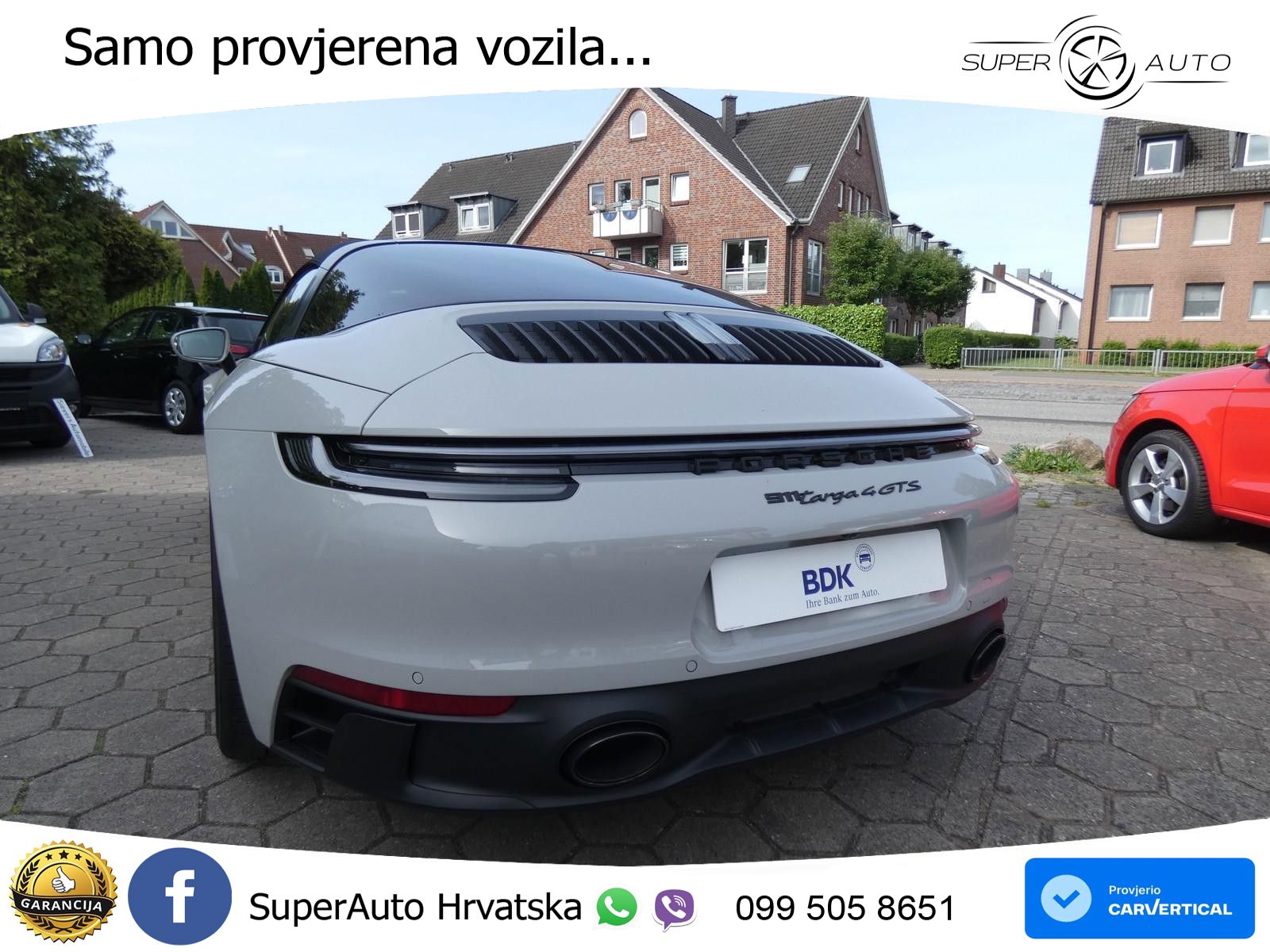 Porsche 911 Targa 4 GTS 3.0 (480 KS) PDK MATRIX+GR SJED+KAM