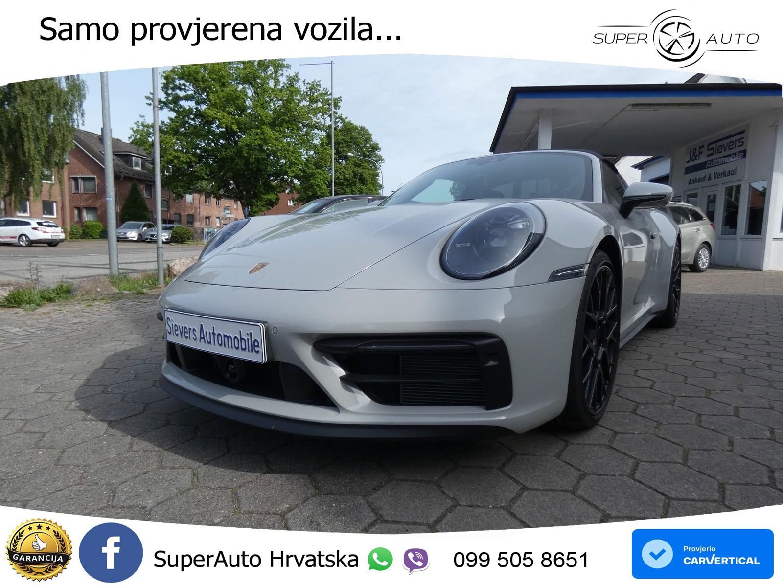 Porsche 911 Targa 4 GTS 3.0 (480 KS) PDK MATRIX+GR SJED+KAM