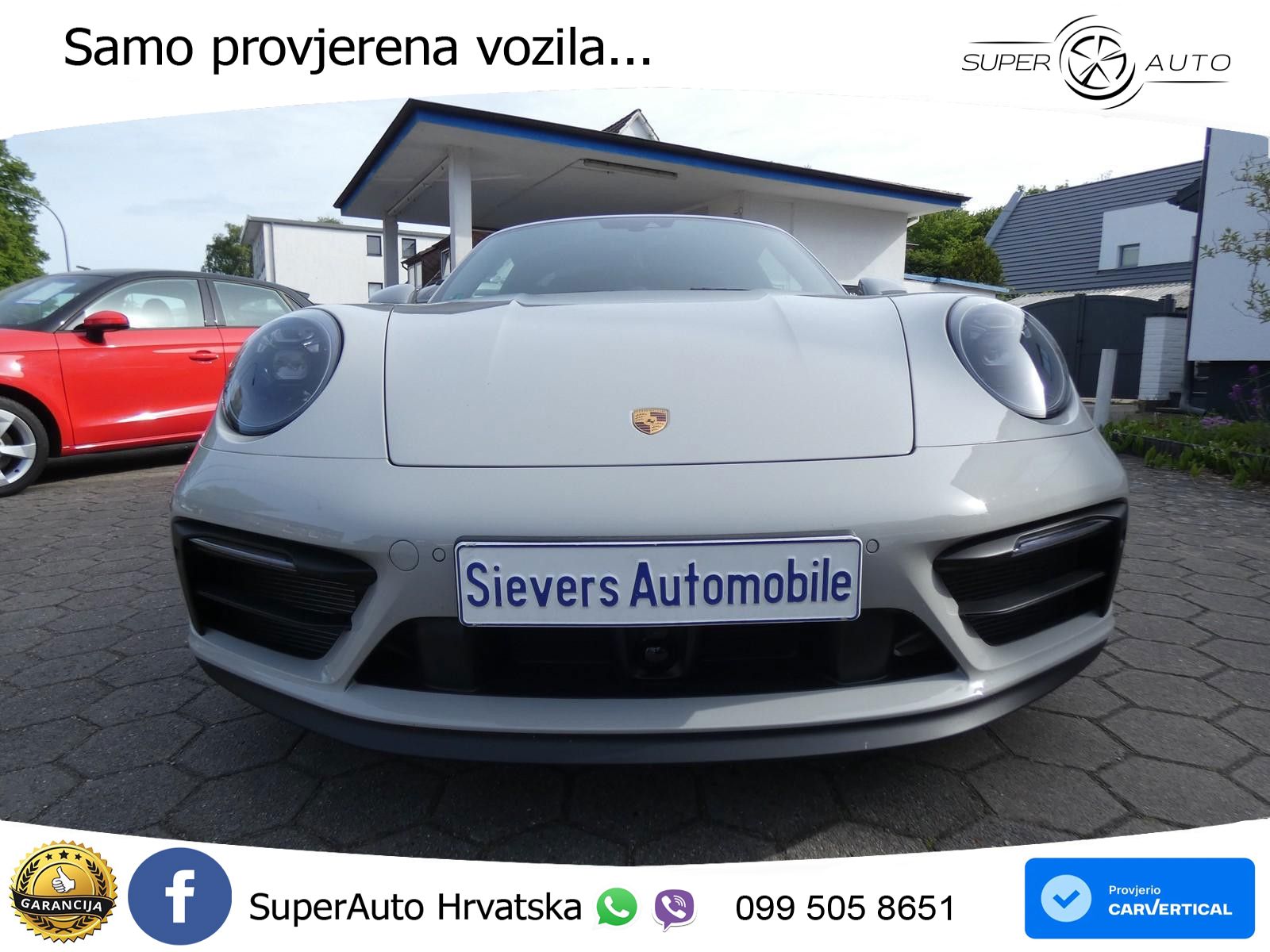 Porsche 911 Targa 4 GTS 3.0 (480 KS) PDK MATRIX+GR SJED+KAM