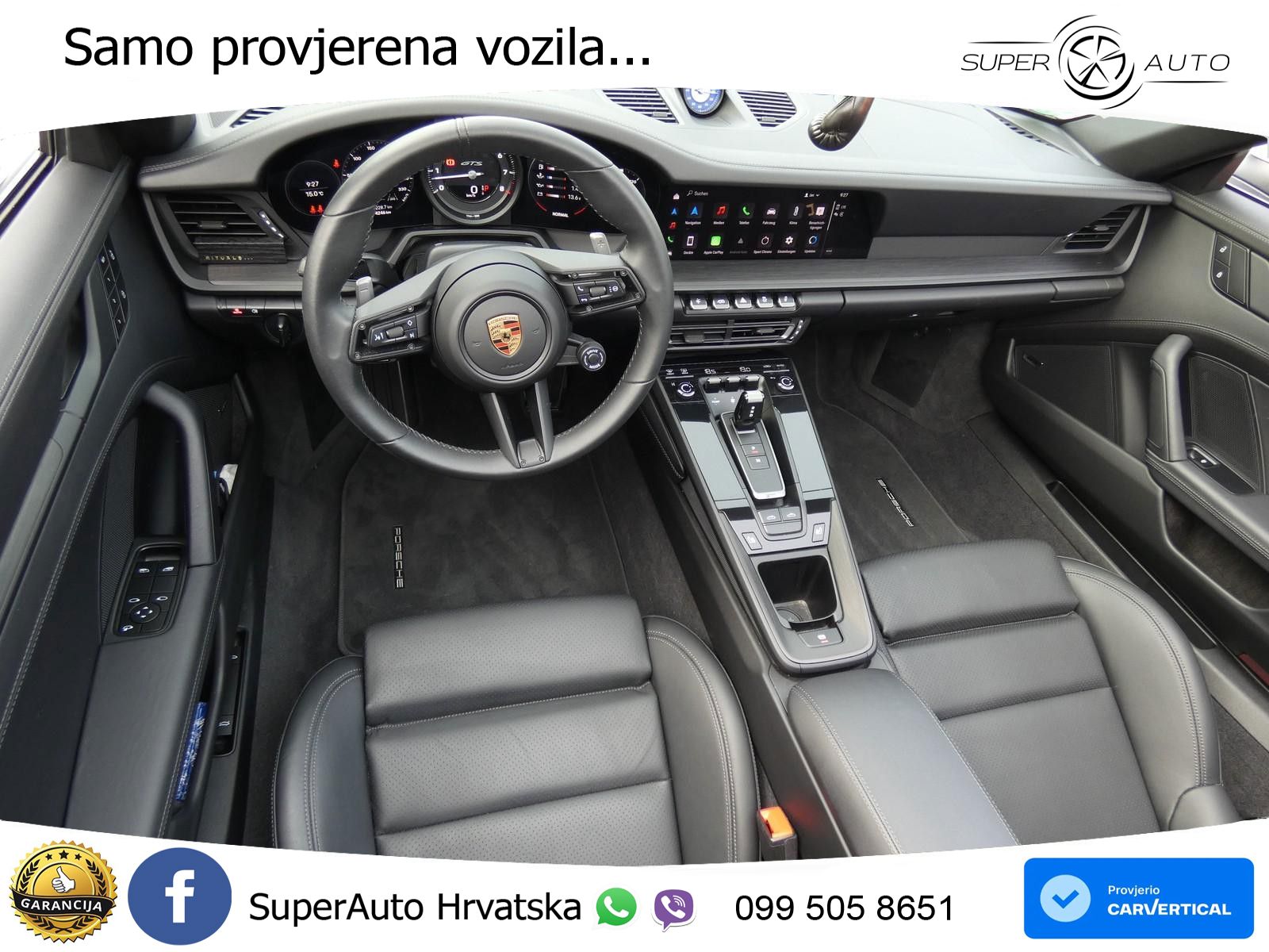 Porsche 911 Targa 4 GTS 3.0 (480 KS) PDK MATRIX+GR SJED+KAM