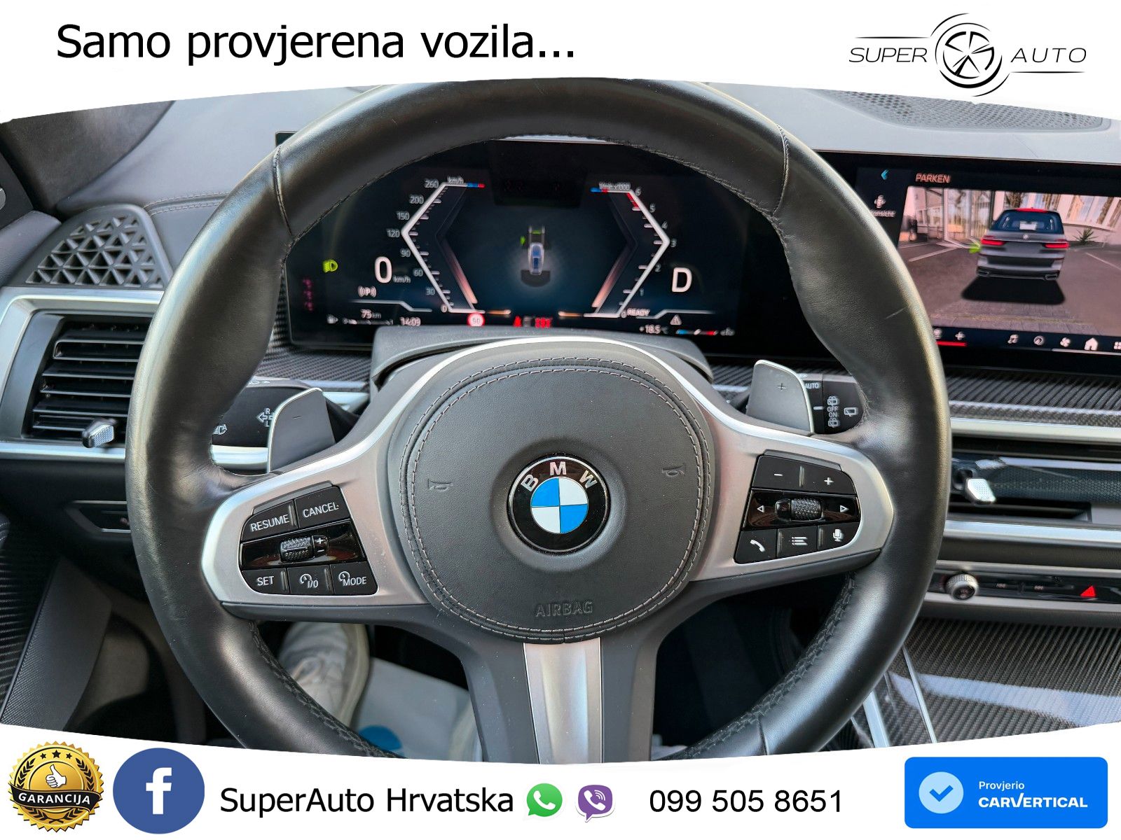 BMW X7 40d (352 KS) xDrive Steptronic M Sport ZRAČNI+ACC+GR SJED+KAM+PANO