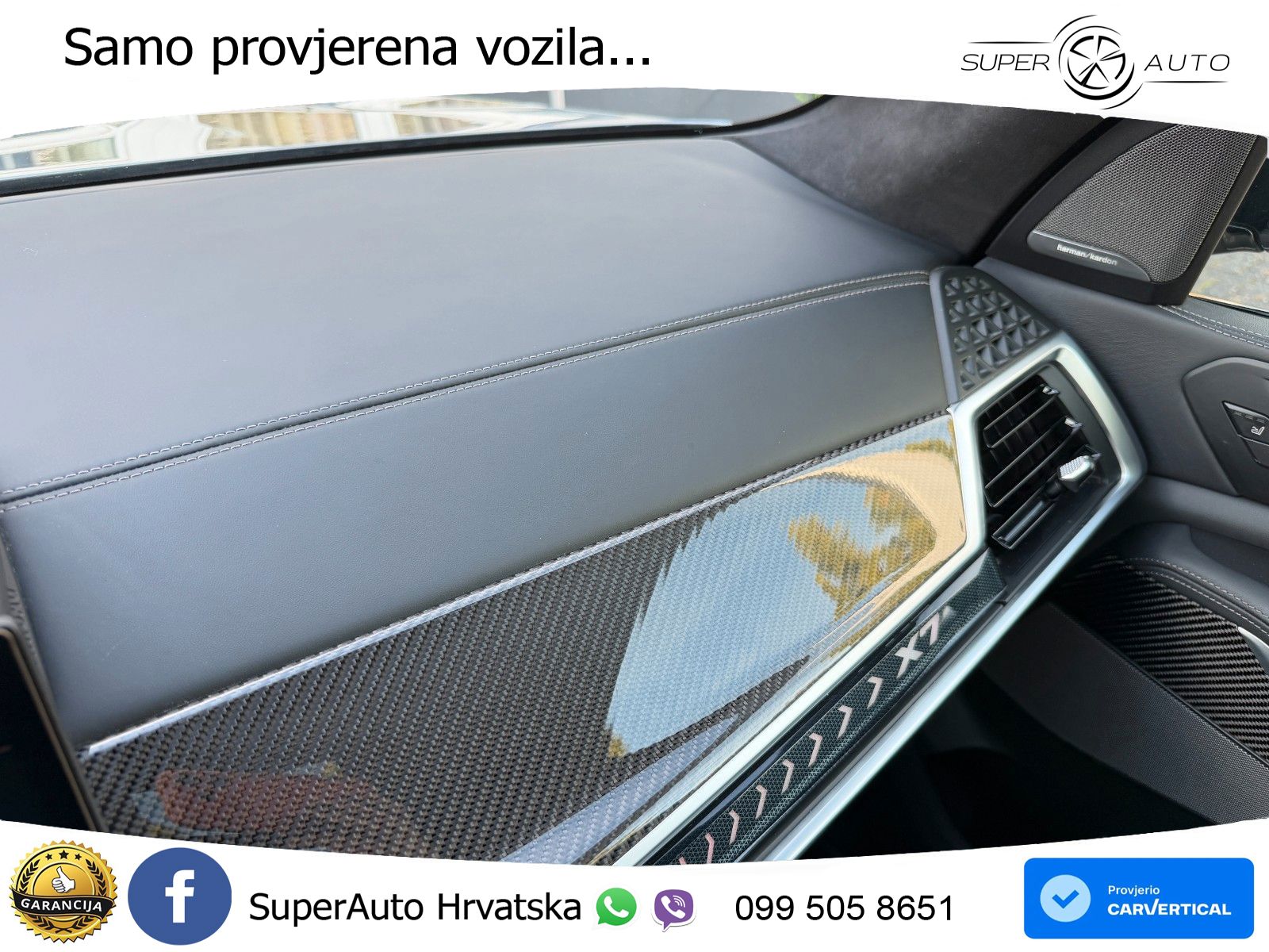 BMW X7 40d (352 KS) xDrive Steptronic M Sport ZRAČNI+ACC+GR SJED+KAM+PANO