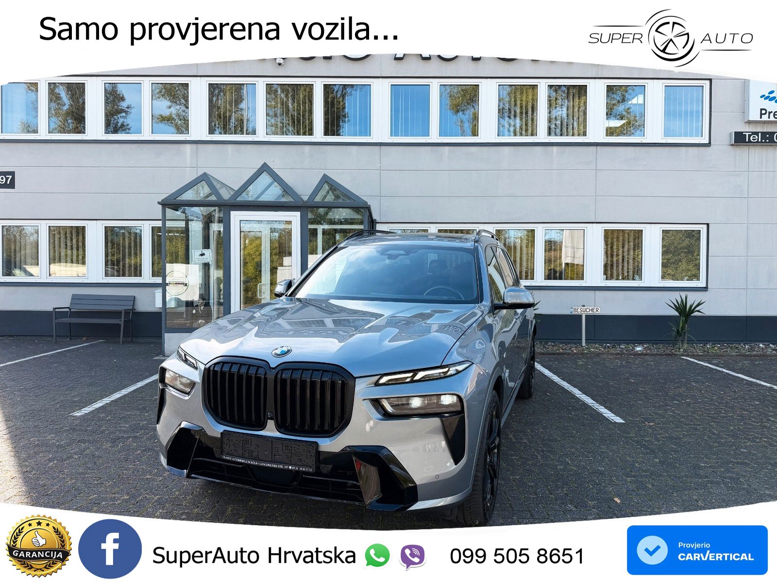 BMW X7 40d (352 KS) xDrive Steptronic M Sport ZRAČNI+ACC+GR SJED+KAM+PANO