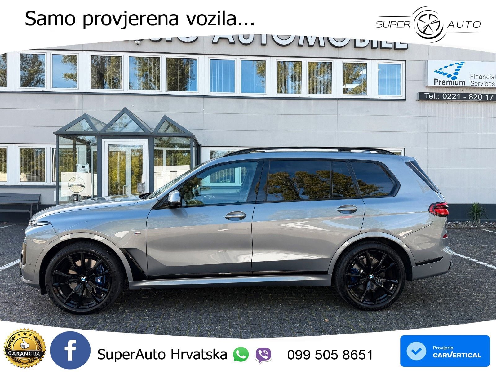 BMW X7 40d (352 KS) xDrive Steptronic M Sport ZRAČNI+ACC+GR SJED+KAM+PANO