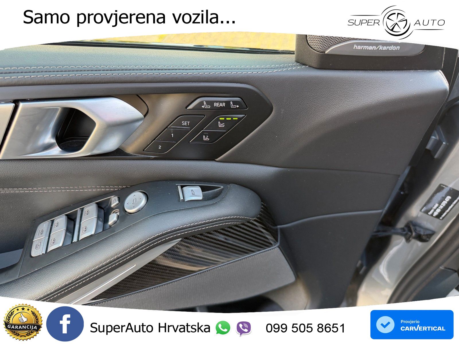 BMW X7 40d (352 KS) xDrive Steptronic M Sport ZRAČNI+ACC+GR SJED+KAM+PANO
