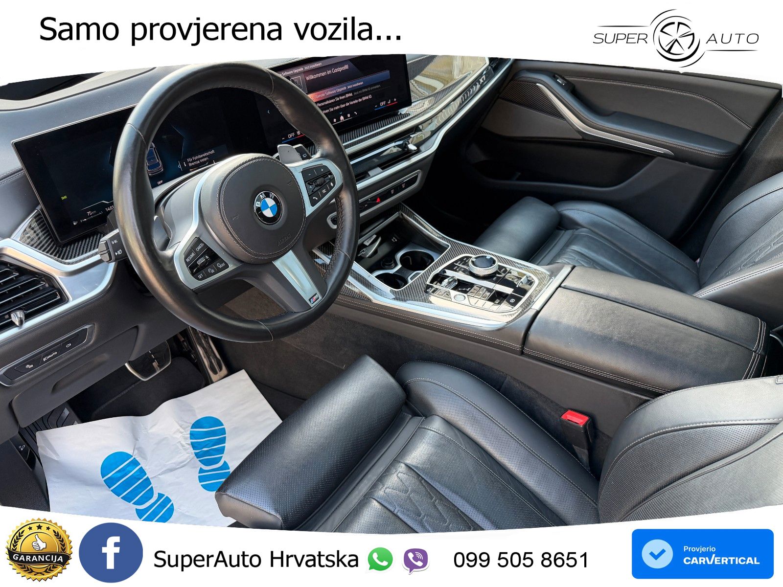 BMW X7 40d (352 KS) xDrive Steptronic M Sport ZRAČNI+ACC+GR SJED+KAM+PANO