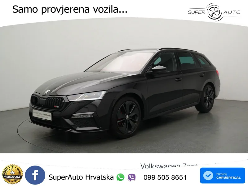 Škoda Octavia Combi RS 2.0 TDI (200 KS) DSG LED+GR SJED+ACC