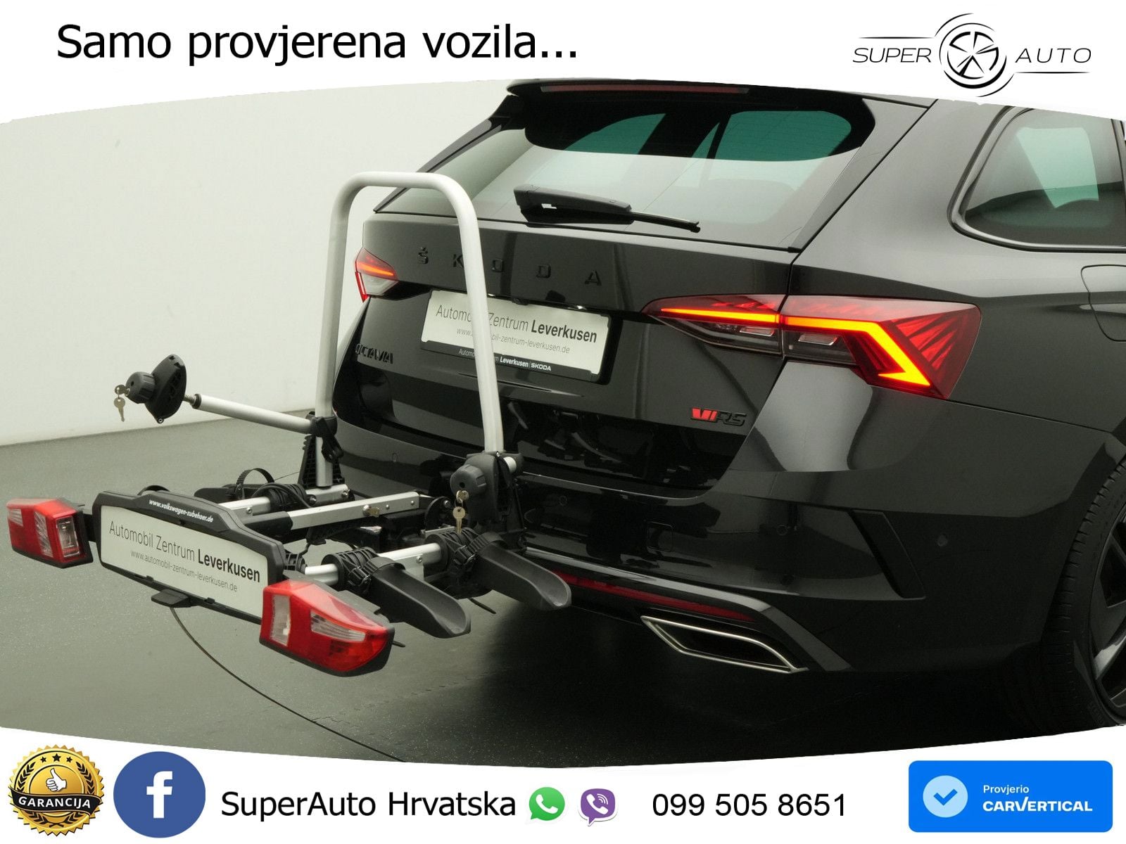 Škoda Octavia Combi RS 2.0 TDI (200 KS) DSG LED+GR SJED+ACC