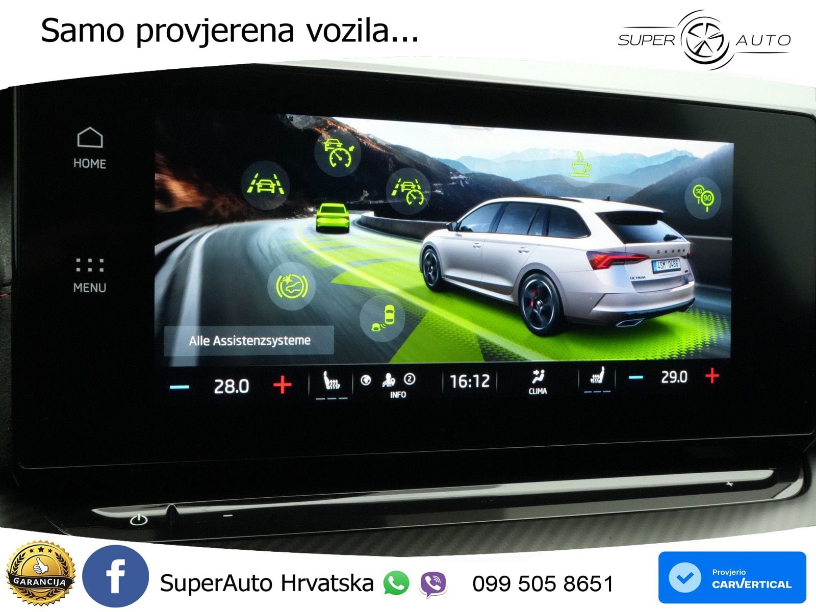 Škoda Octavia Combi RS 2.0 TDI (200 KS) DSG LED+GR SJED+ACC