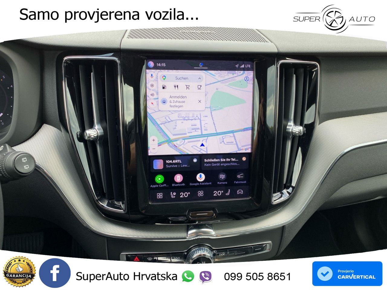 Volvo XC60 B4 Diesel FWD Geartronic LED+GR SJED+ACC