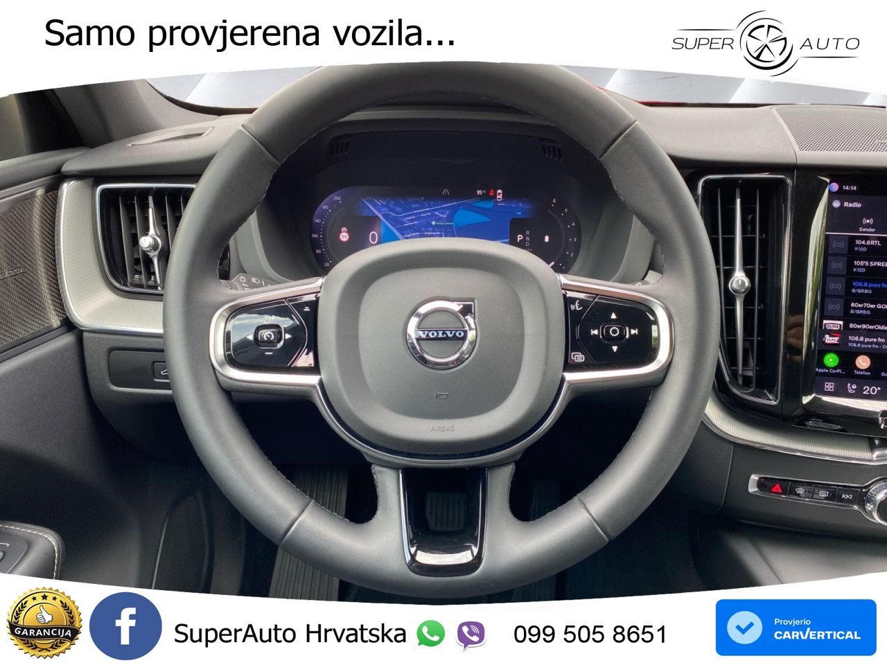 Volvo XC60 B4 Diesel FWD Geartronic LED+GR SJED+ACC
