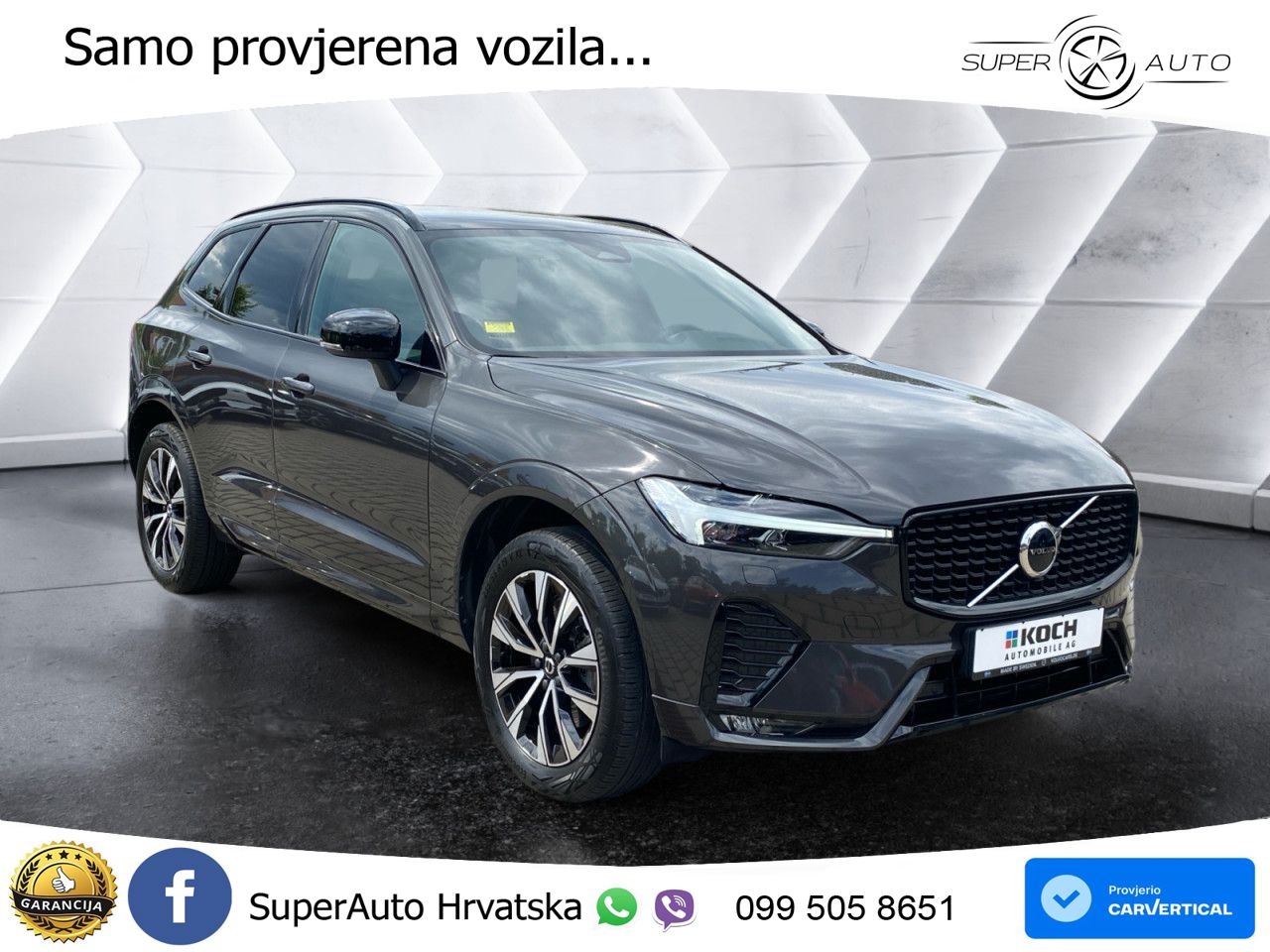 Volvo XC60 B4 Diesel FWD Geartronic LED+GR SJED+ACC