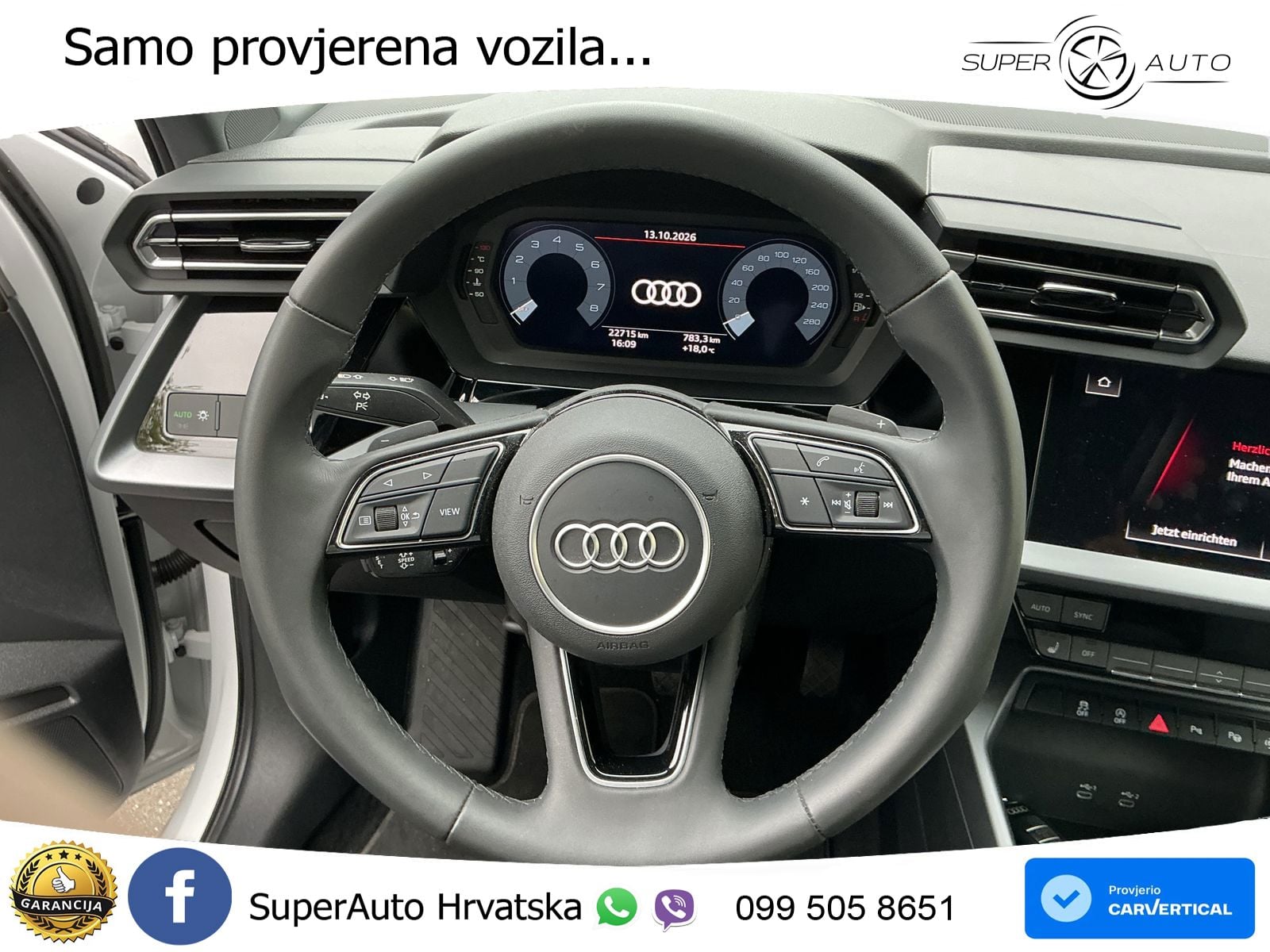 Audi A3 Limuzina 35 TFSI (150 KS) S tronic S line LED+GR SJED+ACC