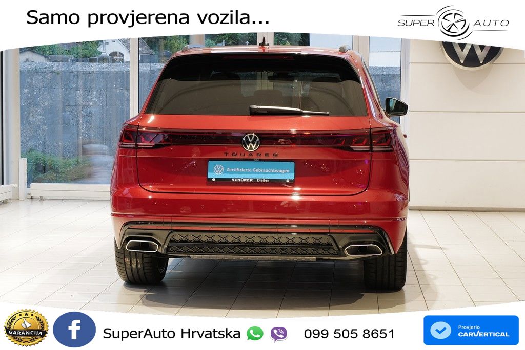 Volkswagen Touareg 3.0 V6 TDI (286 KS) 4MOTION Tiptronic ZRAČNI+ACC+GR SJED+KAM+PANO