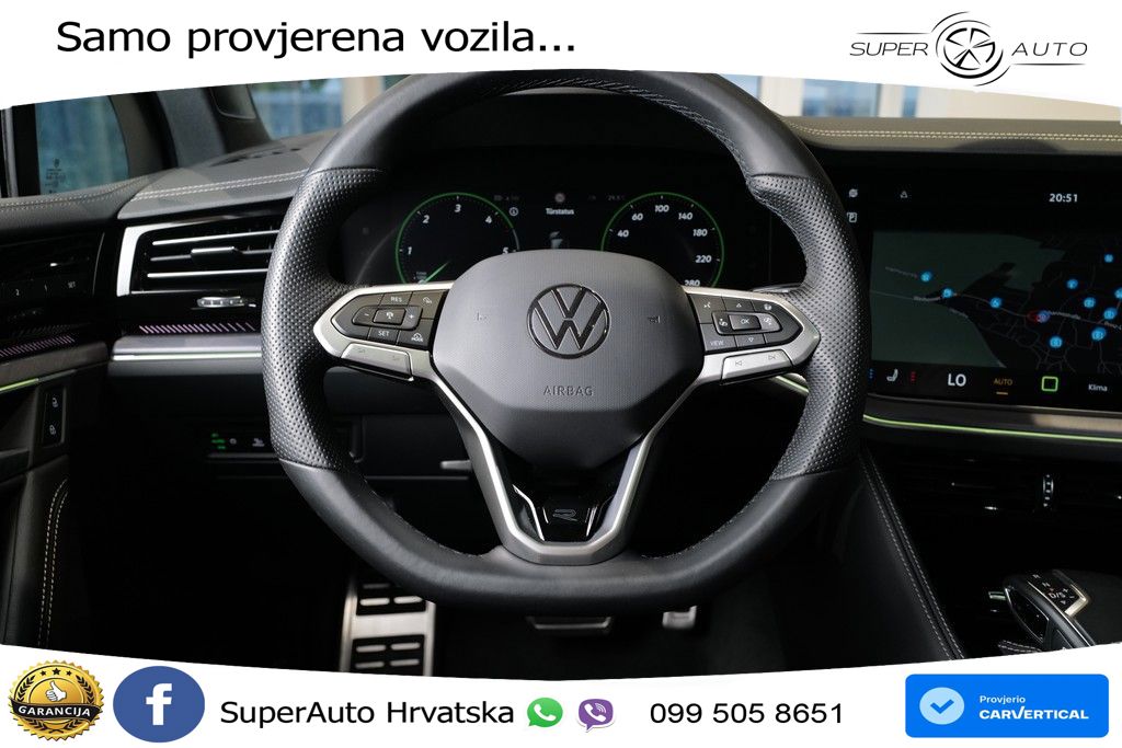 Volkswagen Touareg 3.0 V6 TDI (286 KS) 4MOTION Tiptronic ZRAČNI+ACC+GR SJED+KAM+PANO
