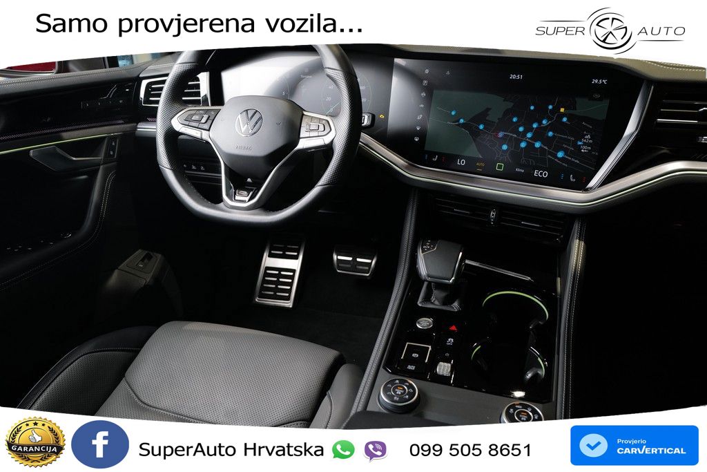 Volkswagen Touareg 3.0 V6 TDI (286 KS) 4MOTION Tiptronic ZRAČNI+ACC+GR SJED+KAM+PANO