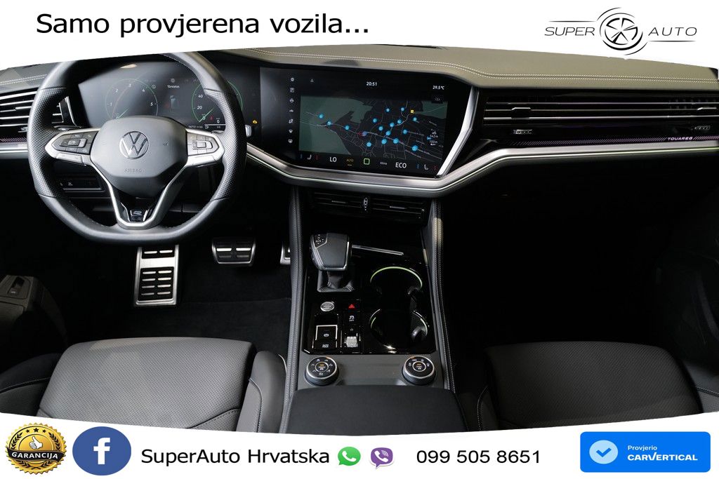 Volkswagen Touareg 3.0 V6 TDI (286 KS) 4MOTION Tiptronic ZRAČNI+ACC+GR SJED+KAM+PANO